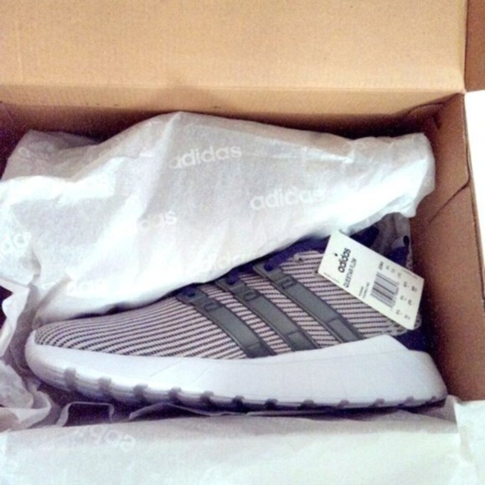 Adidas Questar Flow Pinstripe Pattern Women's Running Shoe Size US 10